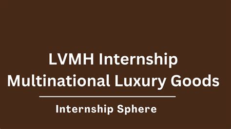 lvmh internship|lvmh internship opportunities.